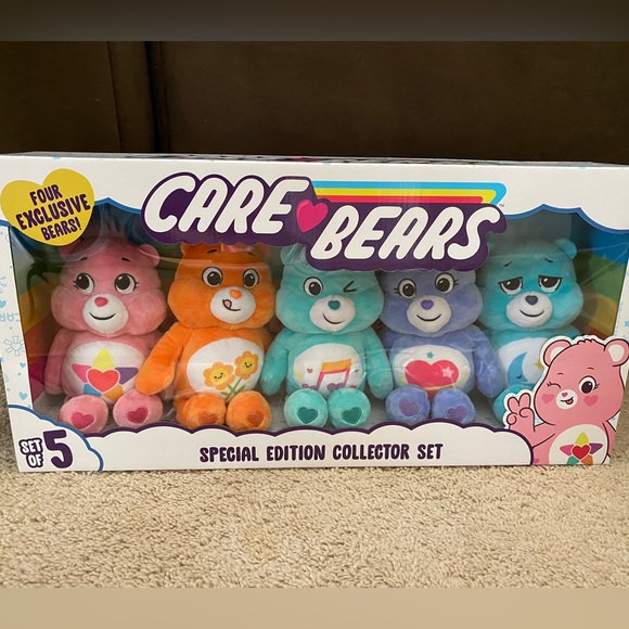 CARE BEARS special edition collector set of 5 plush - Picture 13 of 13